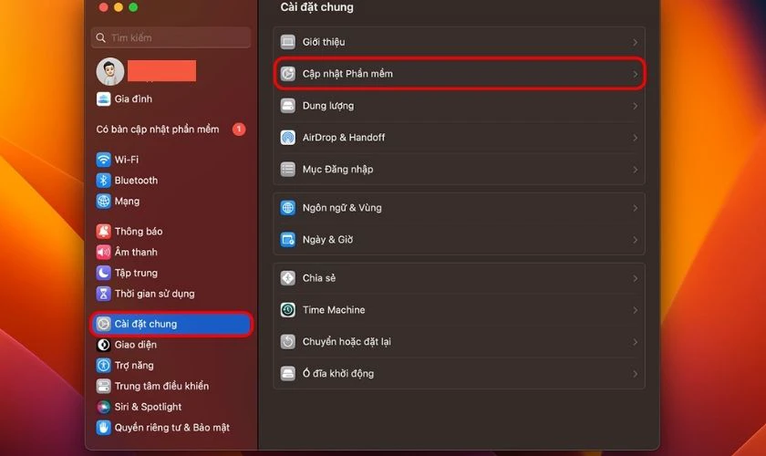 Cập nhật macOS và ứng dụng