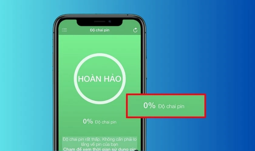 Kiểm tra độ chai pin của iPhone 14 Plus bằng ứng dụng