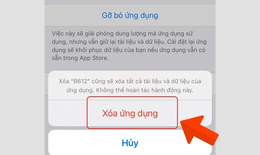 Giải phóng dung lượng khi không cập nhật được iOS