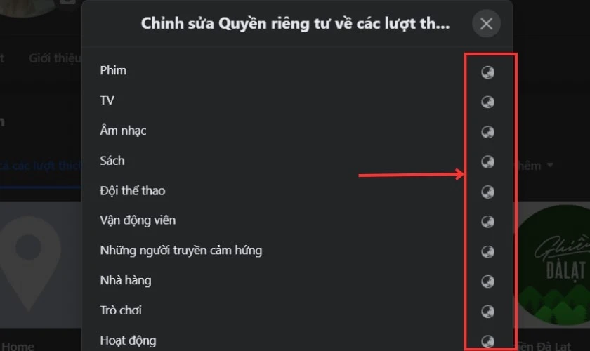 Ấn biểu tượng c&ocirc;ng khai