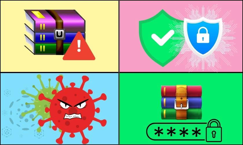 Tại sao kh&ocirc;ng giải n&eacute;n được file RAR tr&ecirc;n Win 10, Win 11