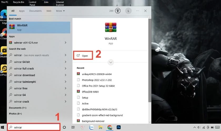 Phục hồi lại file n&eacute;n khi kh&ocirc;ng giải n&eacute;n được file RAR
