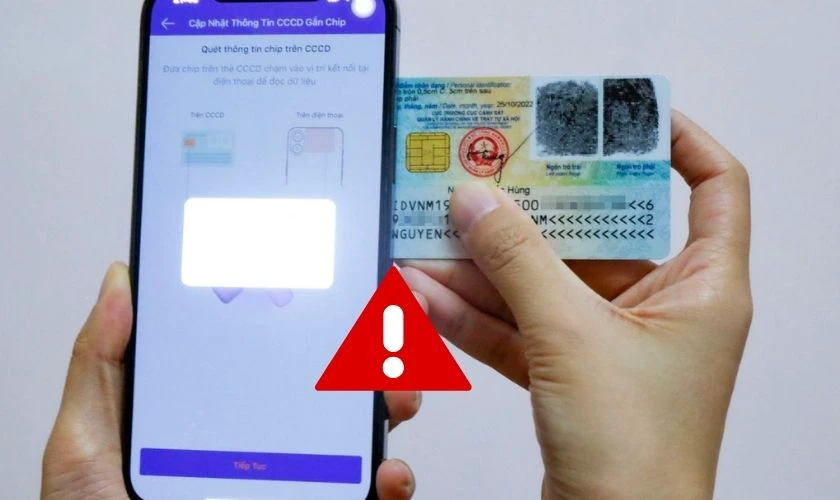 Dấu hiệu không quét được NFC trên CCCD