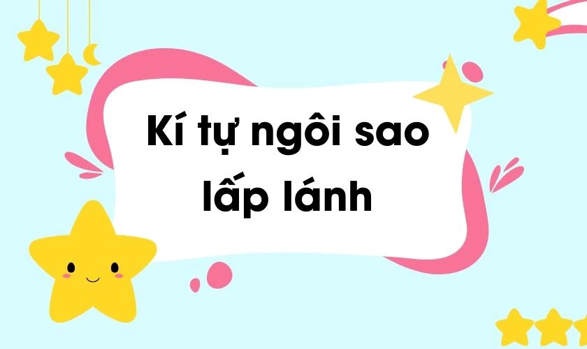 Icon lấp lánh đẹp