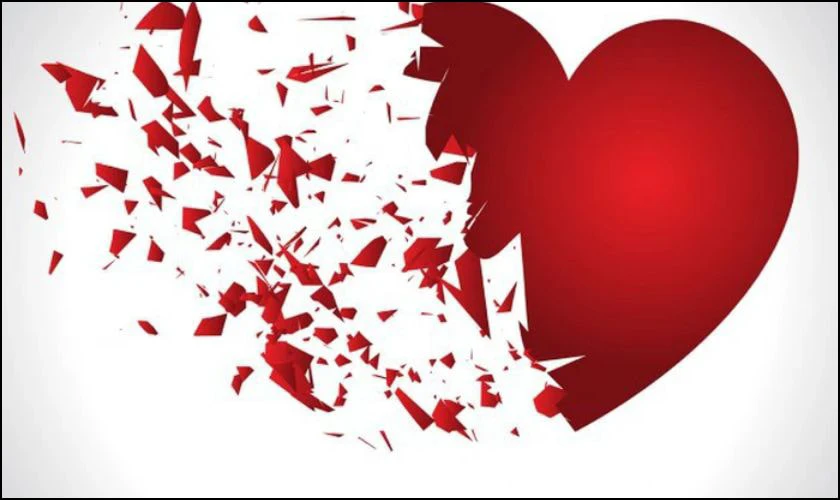 K&iacute; tự tr&aacute;i tim vỡ