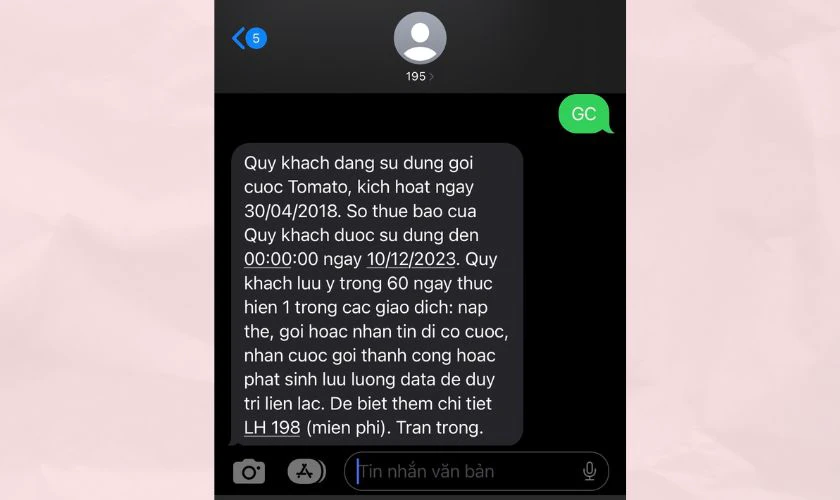 Hướng dẫn xem ng&agrave;y k&iacute;ch hoạt SIM Viettel