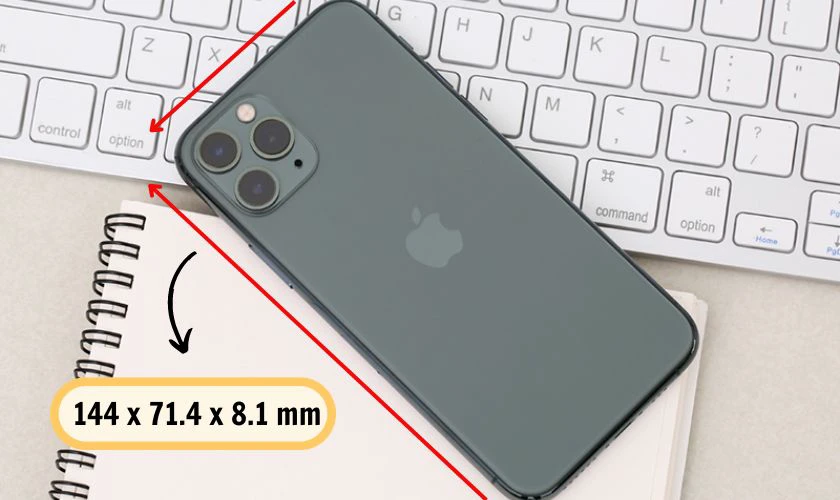 Thông tin về kích thước màn hình iPhone 11 Pro