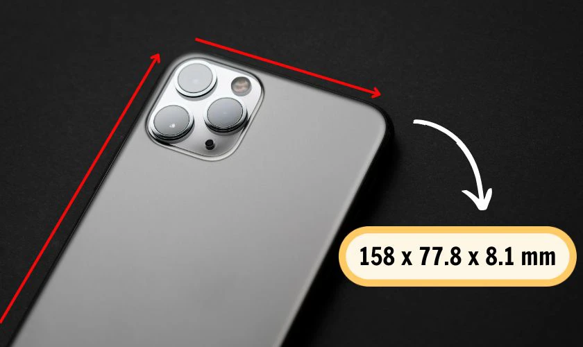 Thông tin về kích thước màn hình iPhone 11 Pro Max