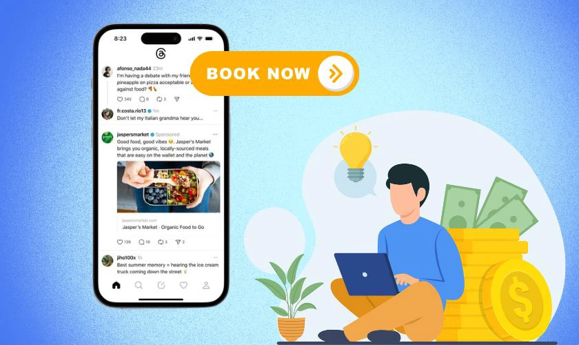 C&aacute;ch kiếm tiền tr&ecirc;n Threads an to&agrave;n, hiệu quả