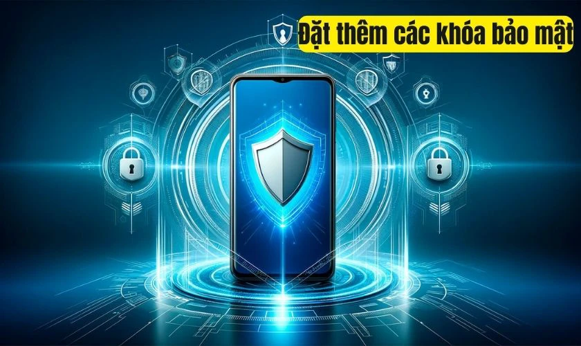 Đặt th&ecirc;m c&aacute;c kho&aacute; bảo mật