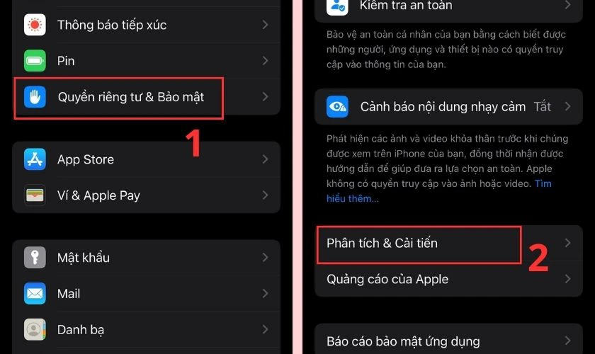 Kiểm tra iPhone đ&atilde; thay linh kiện chưa với d&ograve;ng chữ &ldquo;Panic Full&rdquo; v&agrave; &ldquo;Reset Counter&rdquo; bước 1