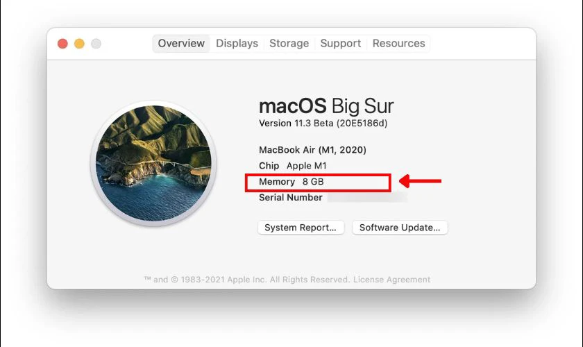 Lợi ích khi kiểm tra RAM MacBook