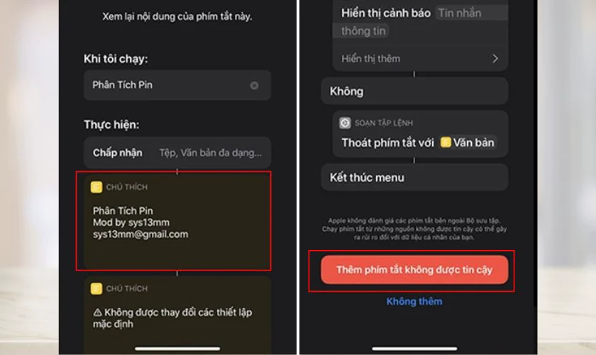 Kiểm tra số lần sạc pin iPhone bằng Shortcuts