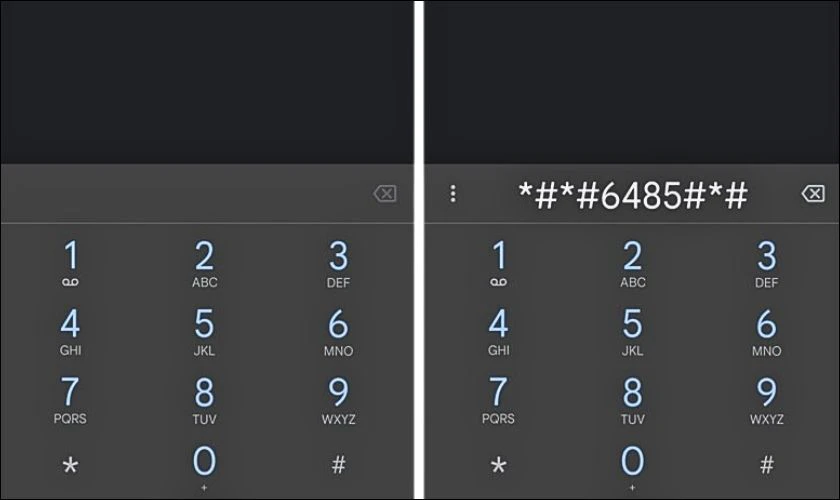 Kiểm tra pin Xiaomi bằng mã code
