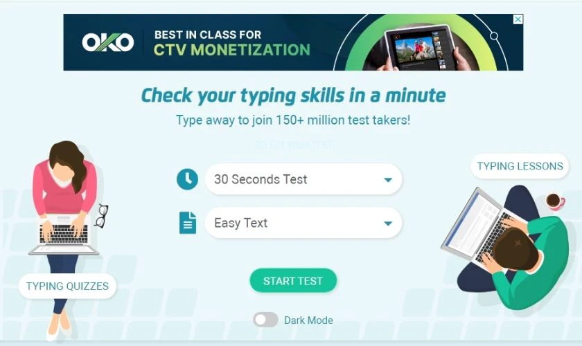 TypingTest.com - Website kiểm tra tốc độ đ&aacute;nh m&aacute;y tốt nhất