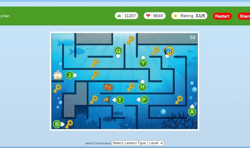 Free Typing Game - Phần mềm kiểm tra tốc độ đ&aacute;nh m&aacute;y miễn ph&iacute;