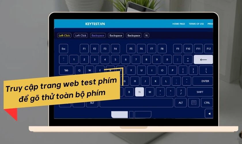 Kinh nghiệm kiểm tra bàn phím, touchpad cho sinh viên