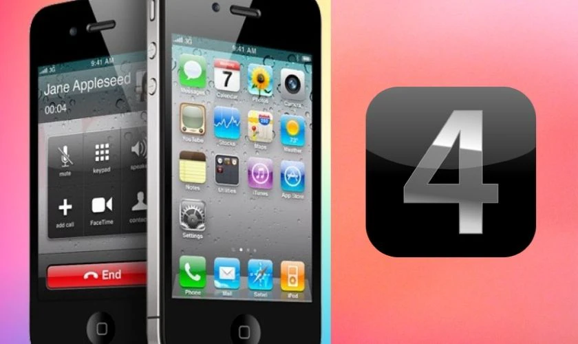 Hệ điều h&agrave;nh iOS 4