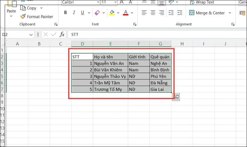 C&aacute;ch chọn v&ugrave;ng trước khi x&oacute;a khung viền bằng c&ocirc;ng cụ No Borer
