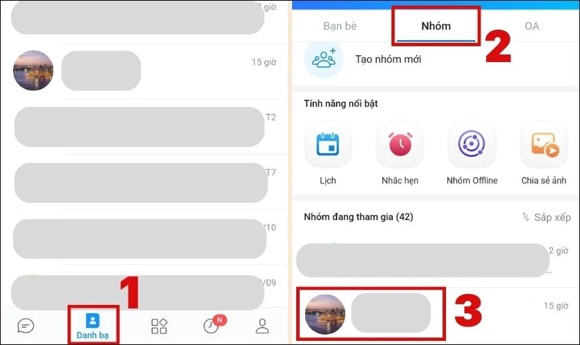 Cách rời nhóm Zalo trong im lặng mà không cần vào nhóm