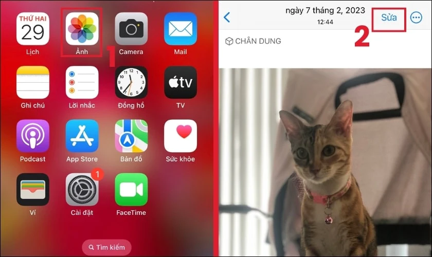 Hướng dẫn loại bỏ mờ ảnh tr&ecirc;n iPhone 
