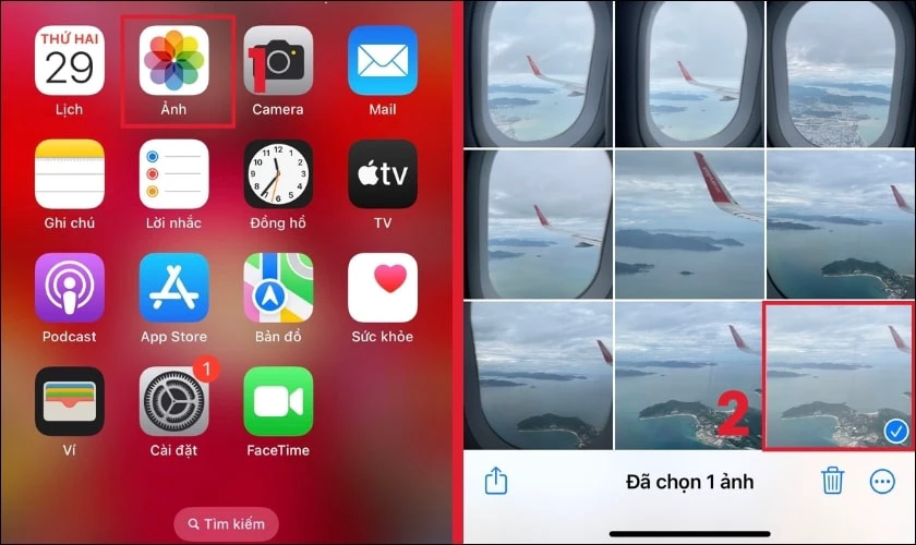C&aacute;ch l&agrave;m mờ viền ảnh tr&ecirc;n iPhone kh&ocirc;ng cần app