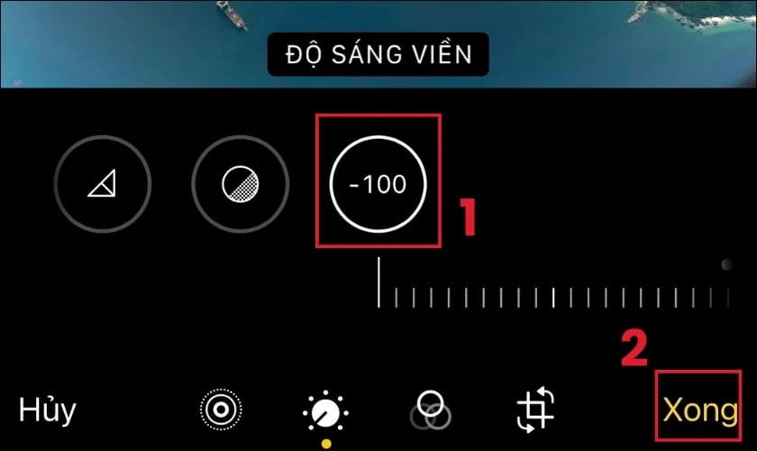Nhấn v&agrave;o xong để lưu thay đổi