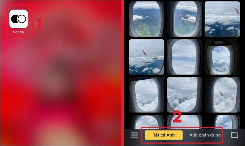 C&aacute;ch l&agrave;m mờ ảnh ph&iacute;a sau tr&ecirc;n iPhone bằng app
