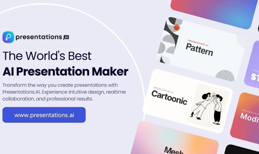 Presentations.AI hướng đến việc biến ý tưởng, tài liệu và dữ liệu