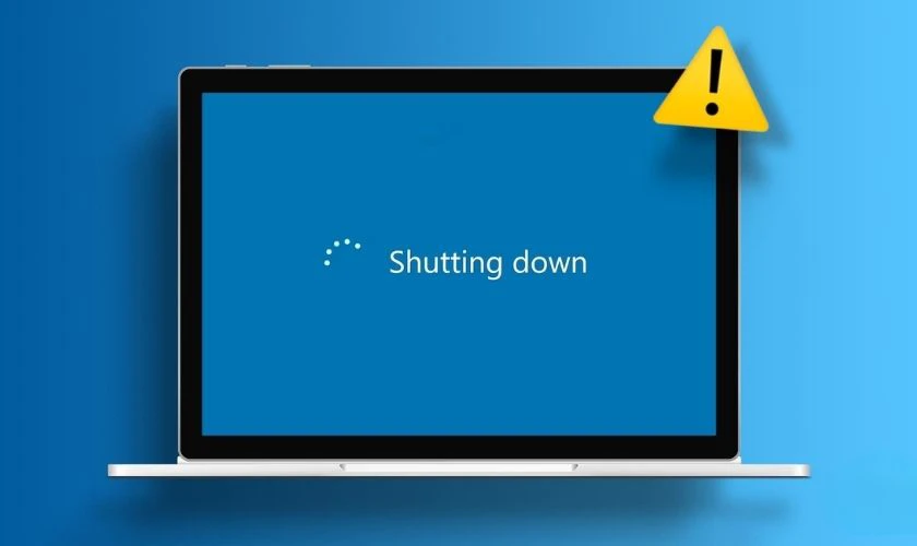 Laptop bật lên rồi tắt