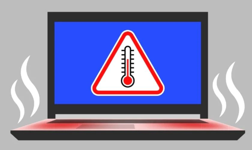 Laptop bật nguồn sáng đèn 1 giây rồi tắt
