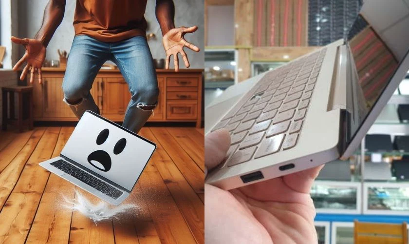 Những nguyên nhân chính khiến bản lề trên laptop bị gãy