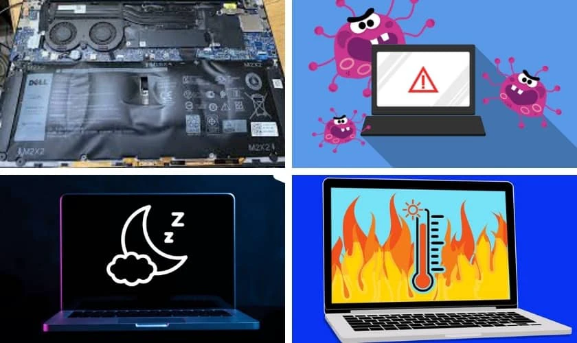 Nguy&ecirc;n nh&acirc;n laptop bị sập nguồn khi cắm sạc