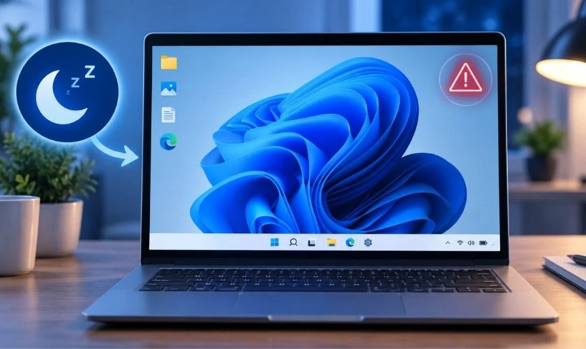 Vì sao laptop bị treo khi sleep?