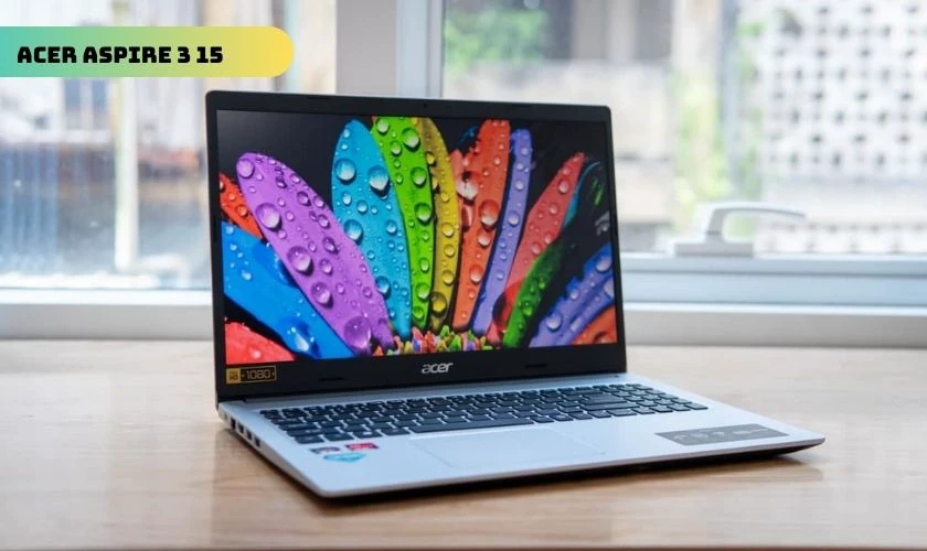 Acer Aspire 3 15 (AMD, 2023) sở hữu thiết kế tối giản, thanh lịch