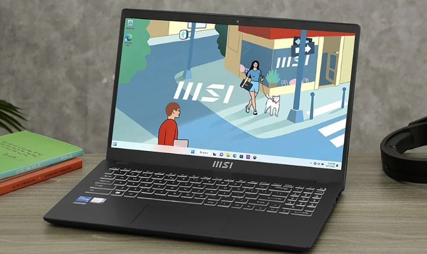 MSI Modern 15 Core i7-1355U là mẫu laptop văn phòng hiệu năng cao