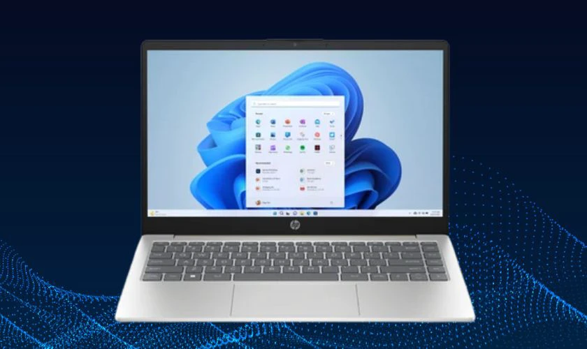 HP 14-EM0023AU là mẫu laptop nhỏ nhưng sở hữu hiệu năng khá tốt