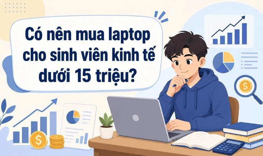 Có nên mua laptop cho sinh viên kinh tế dưới 15 triệu?