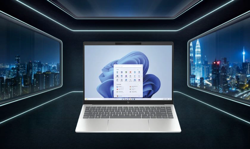 HP Pavilion Plus 14 sở hữu thiết kế hiện đại, màn hình chất lượng