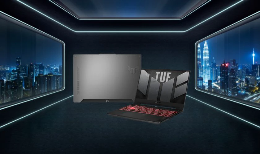 ASUS TUF Gaming A15 là mẫu laptop nổi tiếng về độ bền và hiệu năng