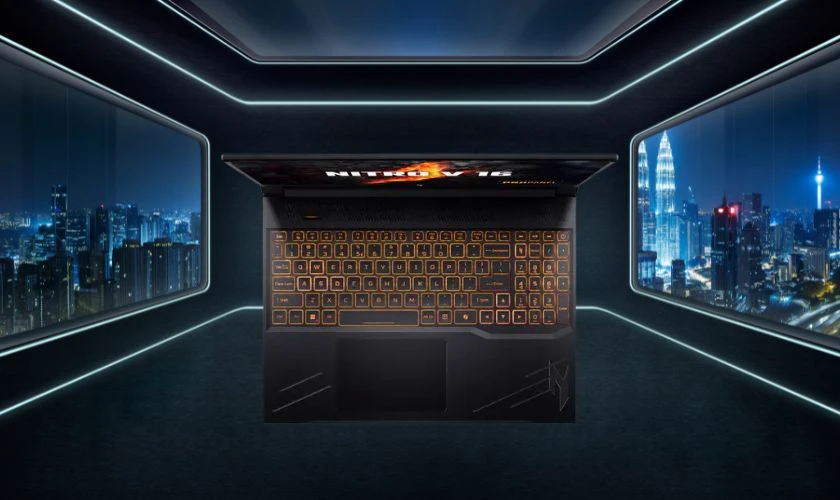Acer Nitro V 16 sở hữu màn hình lớn cùng hiệu năng mạnh mẽ