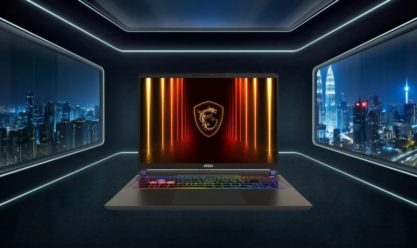 MSI Vector 16 HX AI là mẫu laptop hướng đến người dùng chuyên nghiệp
