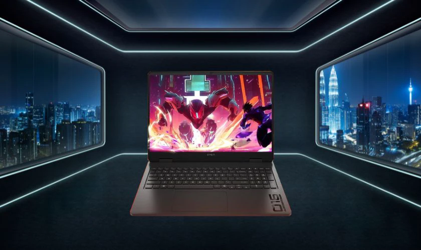 HP Omen 16 sở hữu hiệu năng mạnh mẽ cùng thiết kế hiện đại