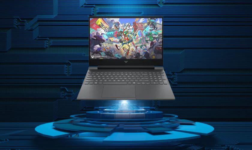HP Victus 15-fa2707TX là mẫu laptop cân bằng giữa hiệu năng và thiết kế