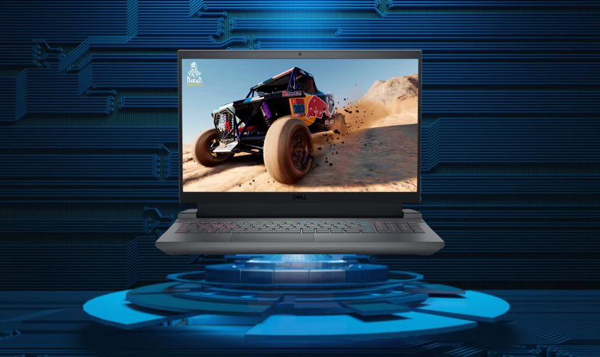 Dell G15 5530 sở hữu cấu hình mạnh mẽ phù hợp với các nhu cầu học tập kỹ thuật chuyên sâu