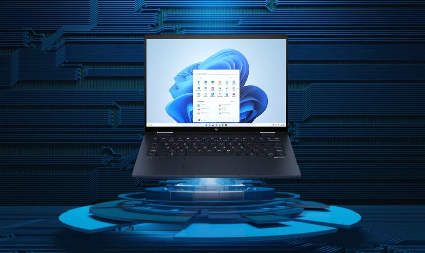 HP Envy x360 14-fc là mẫu laptop 2 trong 1 phù hợp với sinh viên ngành điện