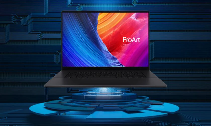 ASUS ProArt P16 H7606 sở hữu cấu hình mạnh cùng màn hình OLED 4K
