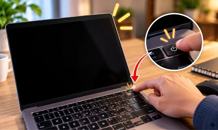 Vì sao laptop đang dùng tự sleep?