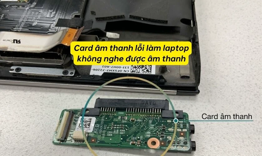 Lỗi liên quan đến phần cứng âm thanh thường khó xác định