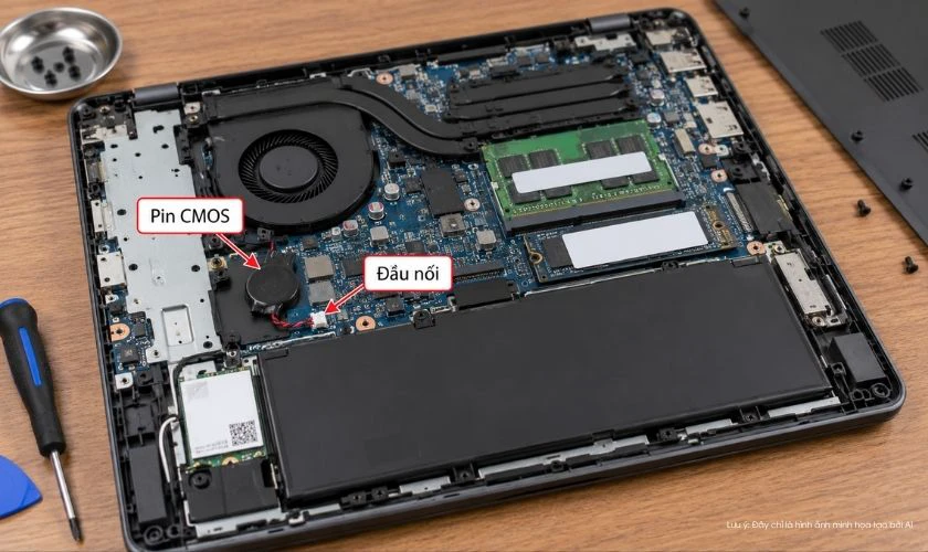 Nguyên nhân laptop Dell nháy 3 vàng 1 trắng
